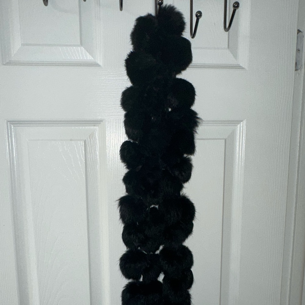 Rabbit fur scarf